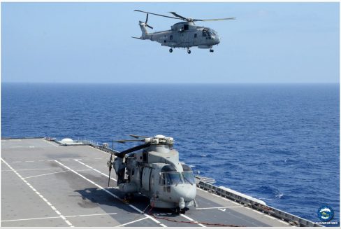 UK MERLIN EH101 “MK2” completed the deployment with EUNAVFOR MED