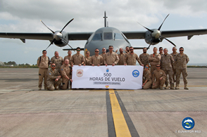 Spanish Grappa Detachment accomplishes 500 flight hours in EUNAVFOR MED operation Sophia