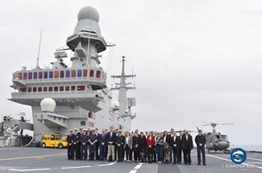 The European Union Politico-Military Group visits EUNAVFOR MED operation Sophia