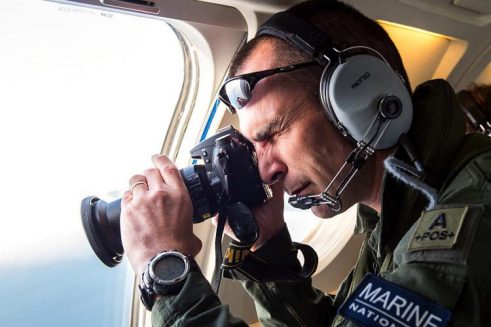 Farewell to the French ship Enseigne de vaisseau Jacoubet