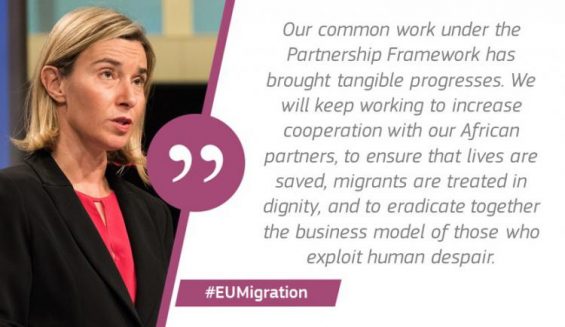 Partnership on migration delivering results one year on