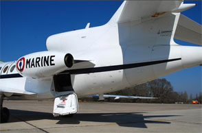 EUNAVFOR MED: first mission for MPA Falcon 50