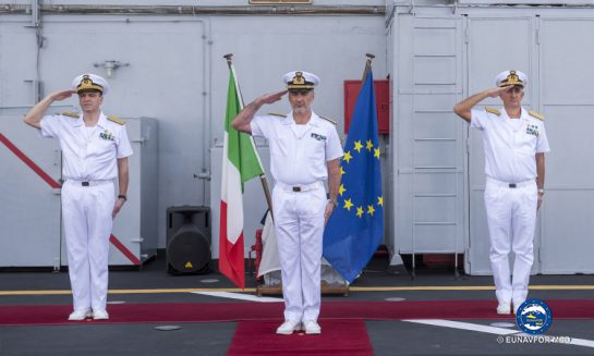 A new Force Commander for EU Sophia Task Force.