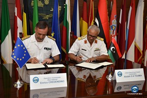 Operation SOPHIA: signed the agreement on Libyan Coast Guard and Navy Training