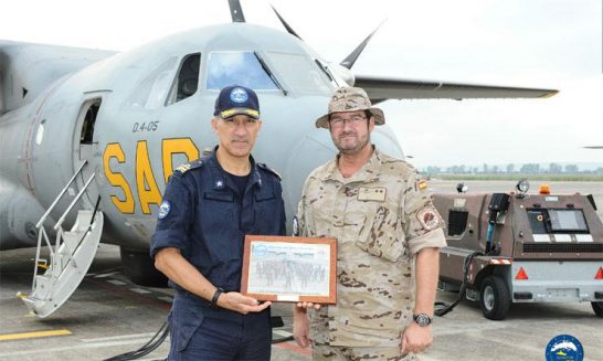 Operation SOPHIA: the Force Commander pays a visit to the Spanish Detachment “Grappa” in Sigonella airbase