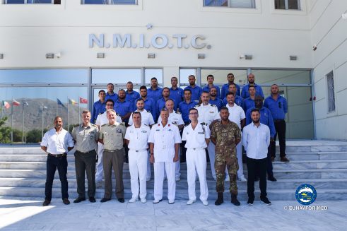 Naval and Maritime Communication Course ended in Souda Bay, Crete