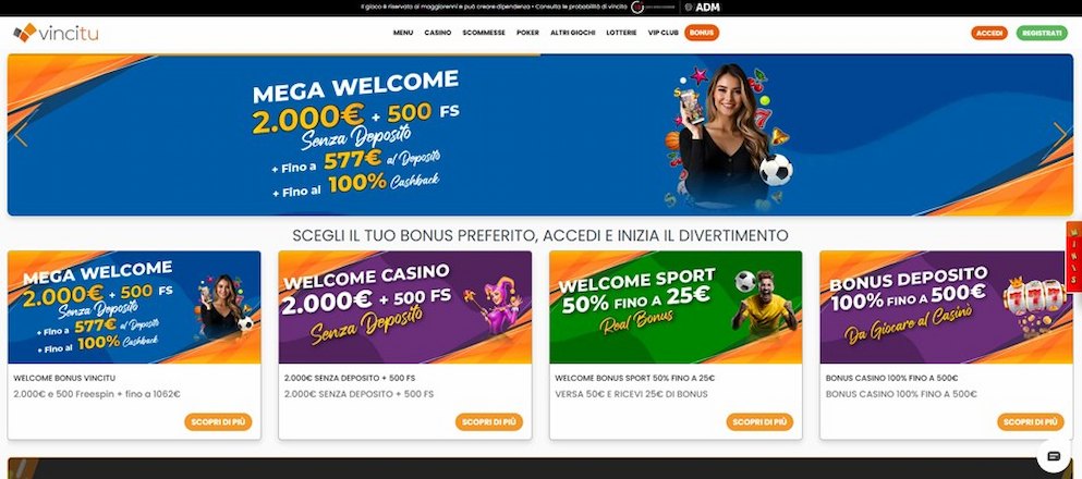Vincitu casino